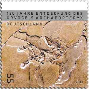 Archaeopteryx Stamp Germany 2011 MNH  