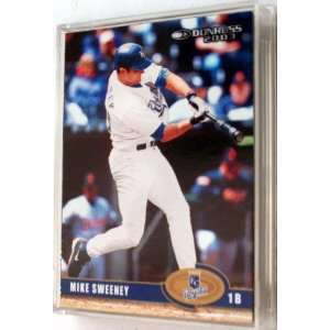  Mike Sweeney 25 Card Set with 2 Piece Acrylic Case Sports 