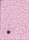 Queen Annes Lace Floral Print on pink Fabric  