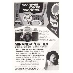  Print Ad 1963 Miranda DR fl.9 Allied Impex Books