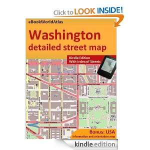 Map of Washington (D.C., USA) eBookWorldAtlas Team  