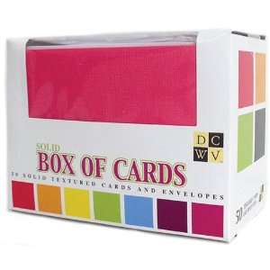  Box Of Cards & Envelopes Assorted Solids A2 Size 5 