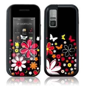 Samsung Glyde Skins Covers Cases U940 Flowers Butterfly  