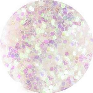  erikonail Hologram Hexagon 1mm White Aurora Health 