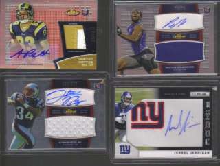 201) 2011 Topps Inception Finest Platinum RC ROOKIE AUTO PATCH JERSEY 