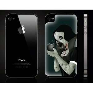  Zombie Princess Decal for iPhone 4 / 4S   SERIES 1   vinyl 