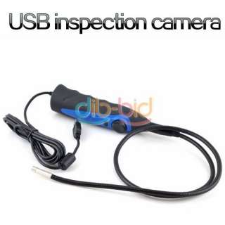   Dia 7mm 6 LED USB Snake Inspection Endoscope Borescope Tube Camera 2M