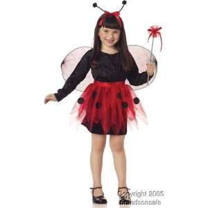  Childs Precious Ladybug Costume (Size Small 6 8) Toys & Games