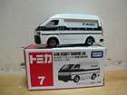 Toyota Hiace 200 series armored car toy car tomica