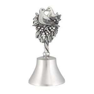    Woodbury Pewter Bell   2 Turtle Doves   4.25 in.