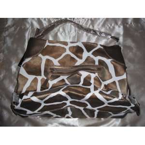  Beautiful White & Gold Handbag/Diaper Bag Baby