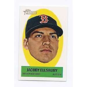  2012 Topps Heritage Stick Ons #9 Jacoby Ellsbury Boston 