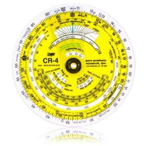    CR 4 Circular Wind Triangle T/S/D Computer by APR Electronics