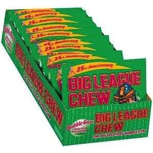 Big League Chew Watermelon (Pack of 12)  Grocery & Gourmet 