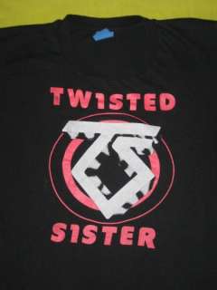 1980 TWISTED SISTER VTG TOUR T SHIRT @EARLY CLUB DAYS@@  