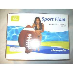  clearwater Sport Water Float   Football design   inflated 