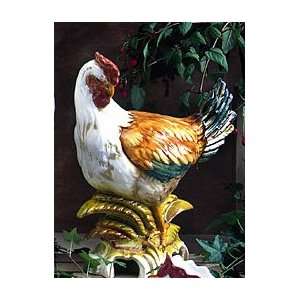  Hen Colored 16 1/2H   By Intrada Italy