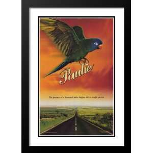  Paulie 20x26 Framed and Double Matted Movie Poster   Style 