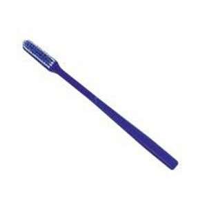 Toothbrush, 52 Tuft, 2 Color Nylon Bristles, Dark Blue, Angled, 144/bx 
