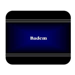  Personalized Name Gift   Badem Mouse Pad 