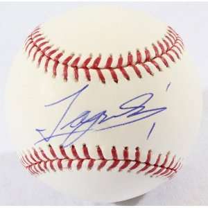 Tsuyoshi Nishioka Signed Baseball   GAI   Autographed Baseballs 