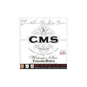  Hedges Family Estate CMS Red 2010 Grocery & Gourmet Food