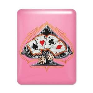   Hot Pink Four of a Kind Poker Spade   Card Player 