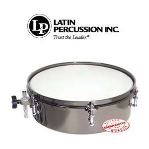  Latin Percussion Drumset Timbales 12 Shell 4 Deep Black 