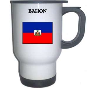  Haiti   BAHON White Stainless Steel Mug 