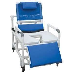   width, full support commode seat, footrest, pa
