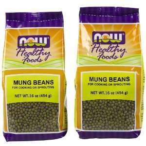 NOW Foods Mung Beans Sprout   2 pk. Grocery & Gourmet Food