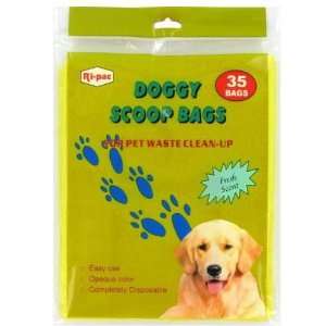  35 Pc Doggy Scoop Clean Up Bags Case Pack 24   892316 