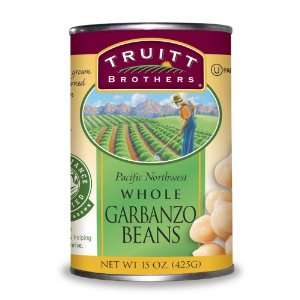 Truitt Brothers Garbanzo Beans, 15 Ounce (Pack of 12)  