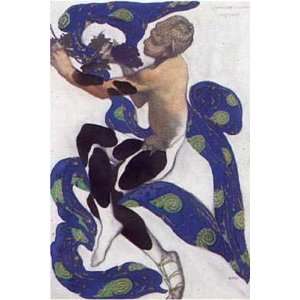  L. Bakst   Nijinsky In Size 16 x 24   Poster by L. Bakst 