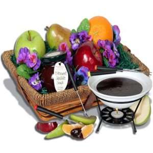 Fondue Favorites Gift Basket  Grocery & Gourmet Food
