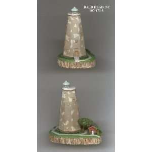  3 Bald Head Island Lighthouse Figurine