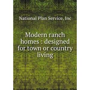   designed for town or country living Inc National Plan Service Books