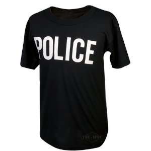 Atlanco 4307005 Tru Spec Police Printed Short Sleeve T Shirt, Large 