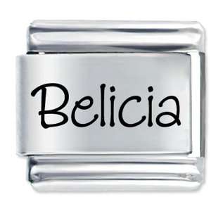 Name Belicia Italian Charms Bracelet Link Pugster 