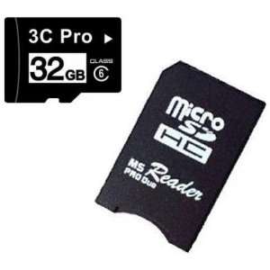   Card with Memory Stick Pro Duo MSPD Adapter