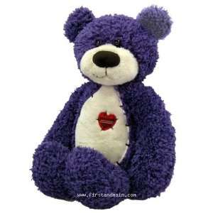  First & Main 1315 Tender Teddy Purple Toys & Games