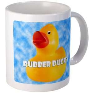    Mug (Coffee Drink Cup) Rubber Ducky Boy HD 