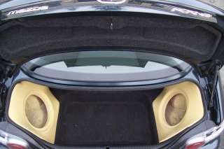 Neatly installs in the left and roght side of the trunk.