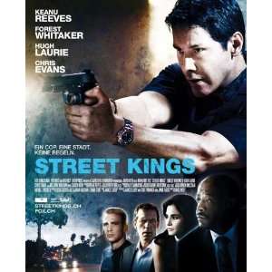  Street Kings Poster Swiss 27x40 Keanu Reeves Hugh Laurie 