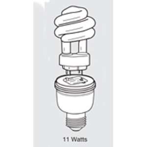   Two Piece Springlamp Compact Fluorescent Light Bulb