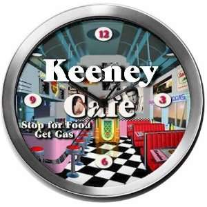  KEENEY 14 Inch Cafe Metal Clock Quartz Movement Kitchen 