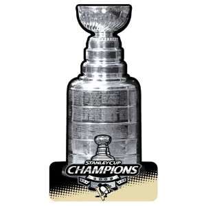   Stanley Cup Champions 11 x 17 Plastic Stanley Cup Sign  Sports
