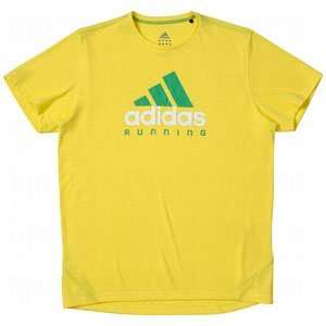  Adidas cl eqt 10 graphic tee yel/grn/wht xl Sports 