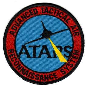   atars advanced tactical air reconnaissance system patch full color