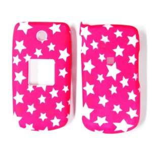 Cuffu   Pink Star   Samsung R420 Tint Case Cover + Reusable Screen 